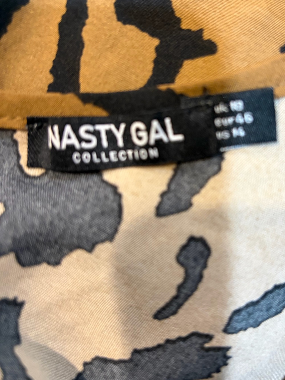 Nasty Gal Zebra-Print Midi Dress - Picture 7 of 7